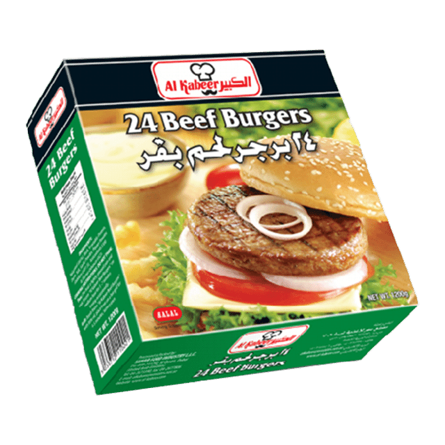 bigbag® | Al Kabeer Beef Burgers 24 pcs 1.2 kg