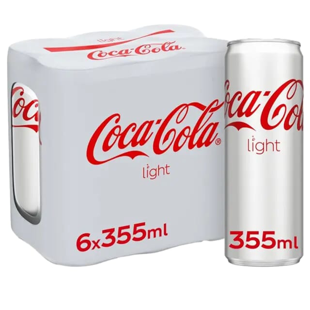 bigbag® | Coca Cola Light Soft Drink 355 Ml Can