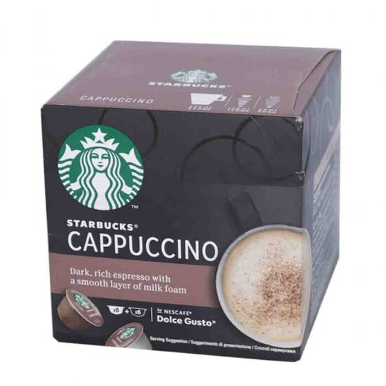 STARBUCKS® Cappuccino con 12 Cápsulas