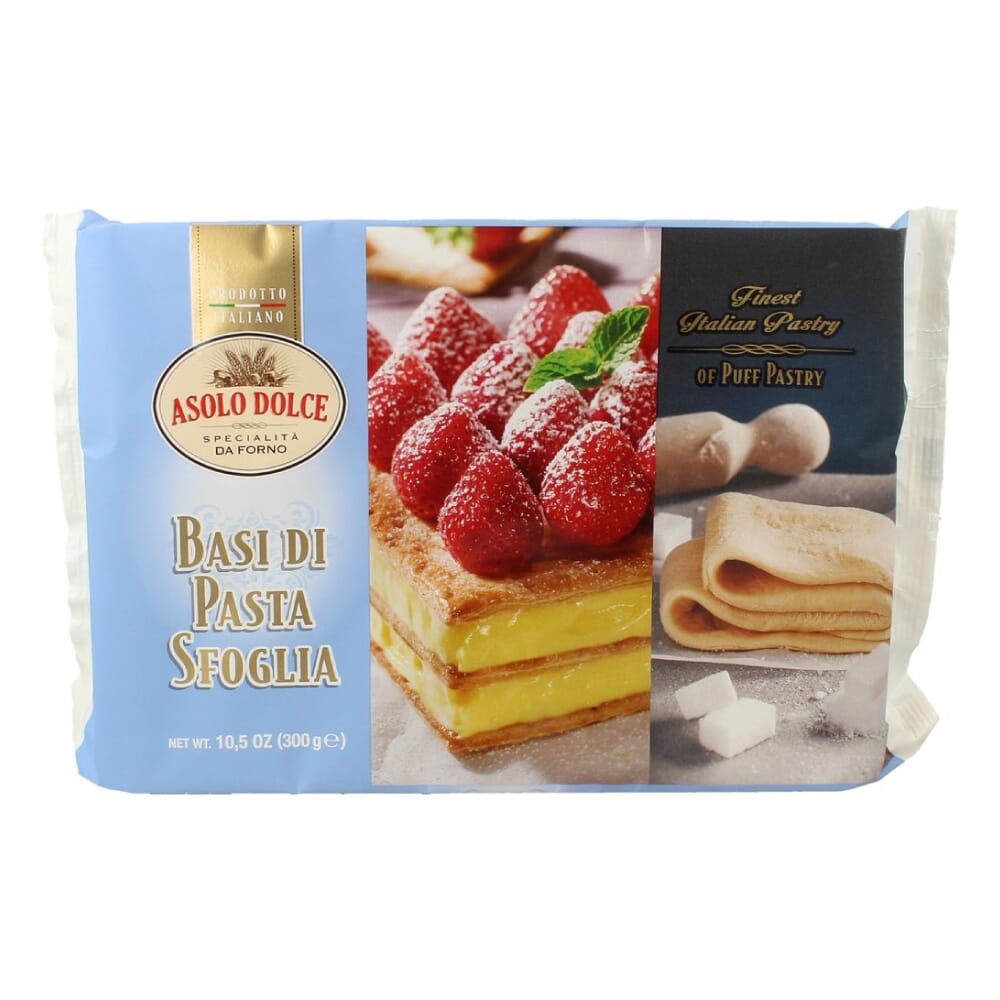 Asolo Dolce Puff Pastry Layers 300g