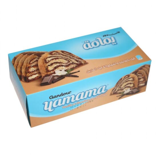 Gandour Yamama Cocoa Vanilla Cake